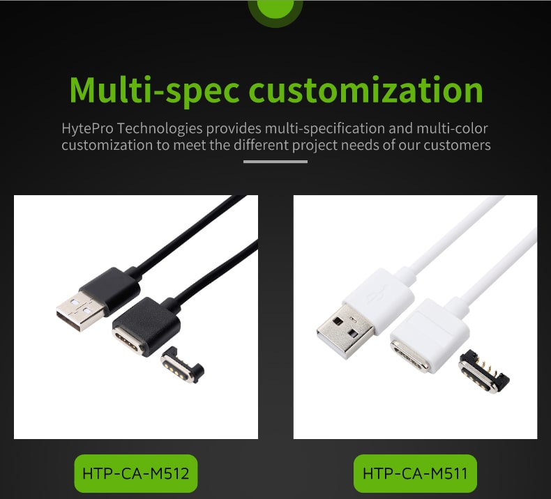 Cavo USB Connettore magnetico a 4 pin M512