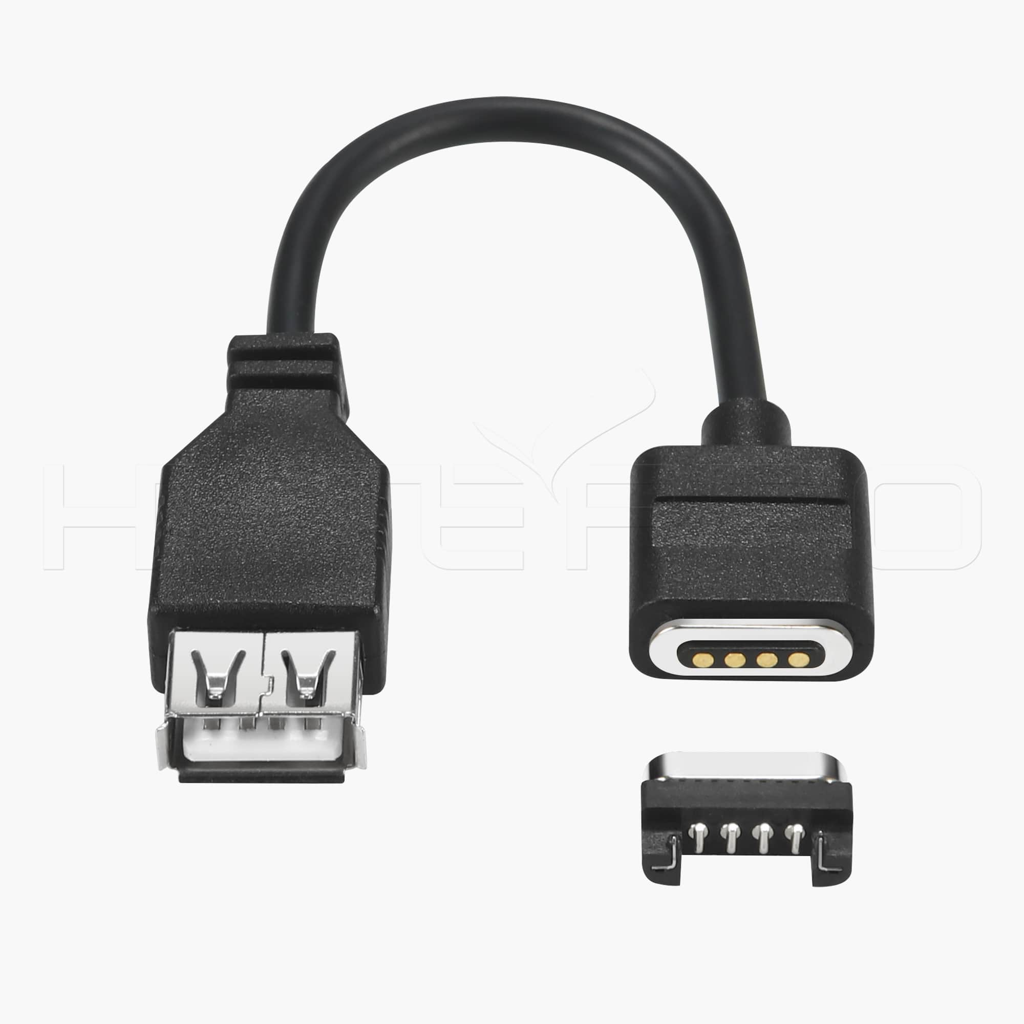 Connettore magnetico femmina a 4 pin a cavo USB A femmina M590