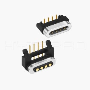 New style 4pin 110° degree magnetic connector 213C-M411P