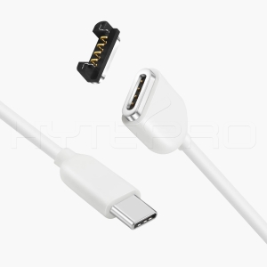 USB-C to 4 pin magnetic PD charging cable M518W