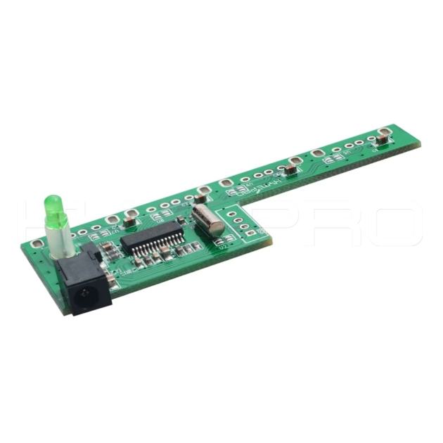 Multi port usb 2.0 hub pcb with reserved solder pad H161702