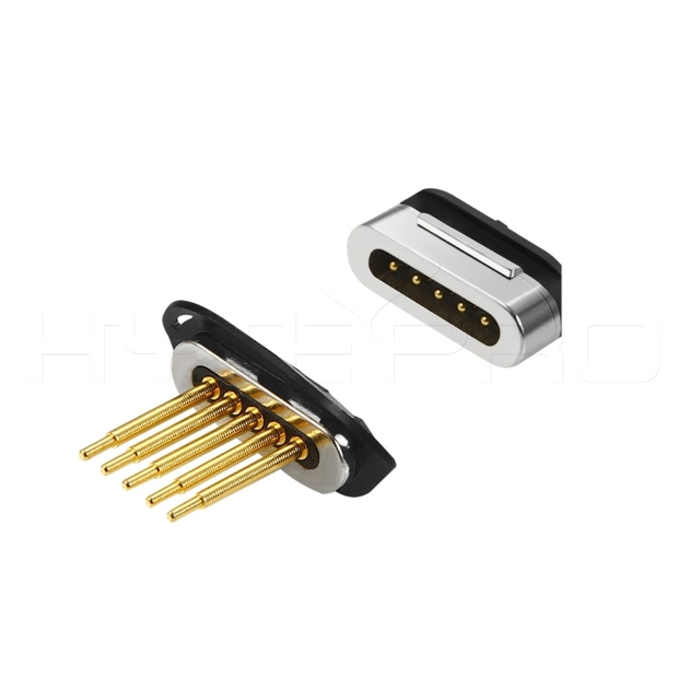 Connettore di ricarica dati magnetici a 5 pin dal design impermeabile M425NS